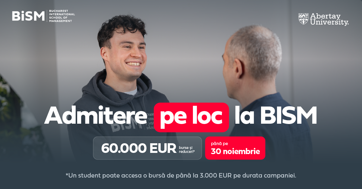 admitere pe loc bism